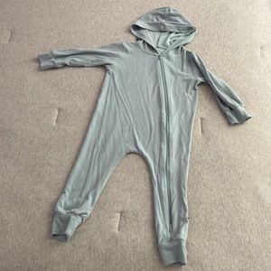 Kyte Baby Bamboo Jersey Hooded Zippered Romper